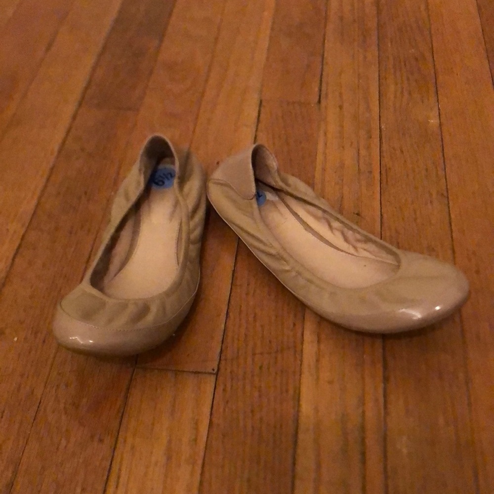 Calvin Klein Nude Flats